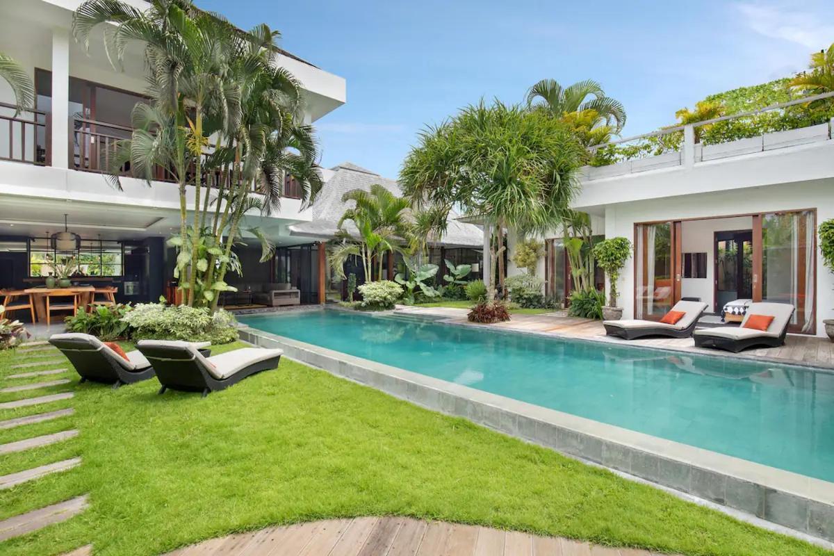 You Think You Know Canggu - Think Again! Stunning Large Luxxe 7Bed Villa Bagian luar foto